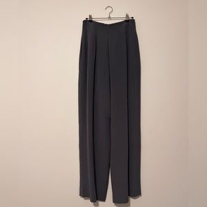 Vintage silk wide leg pants